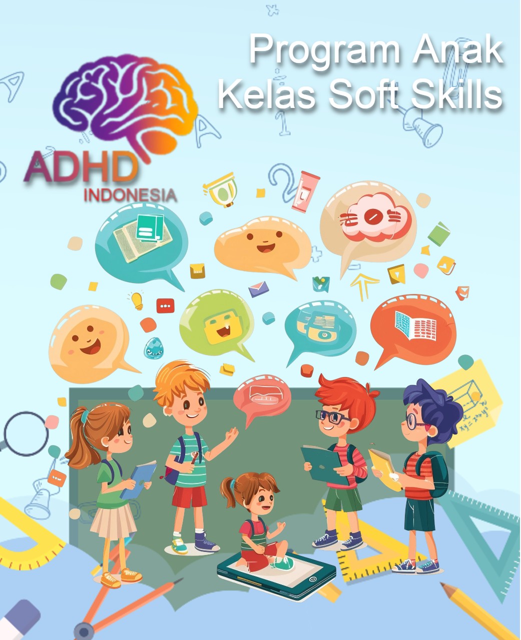 Program ADHD Indonesia Kabupaten Sumbawa Barat Kelas Soft Skills Anak ADHD