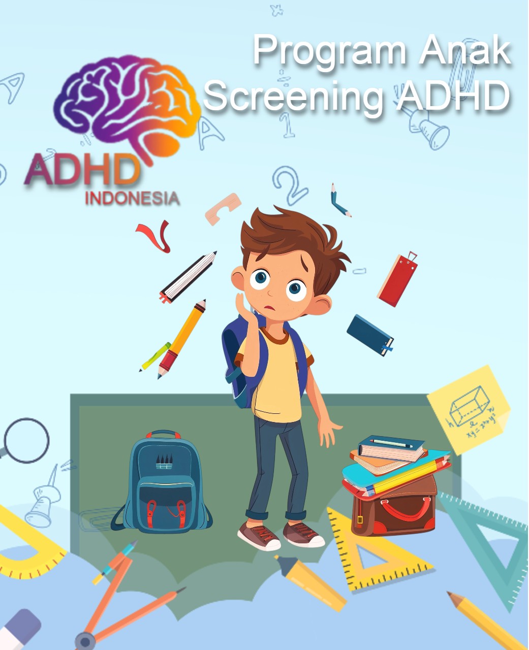 Program ADHD Indonesia Kabupaten Sumbawa Barat Screening ADHD Non-Diagnostik