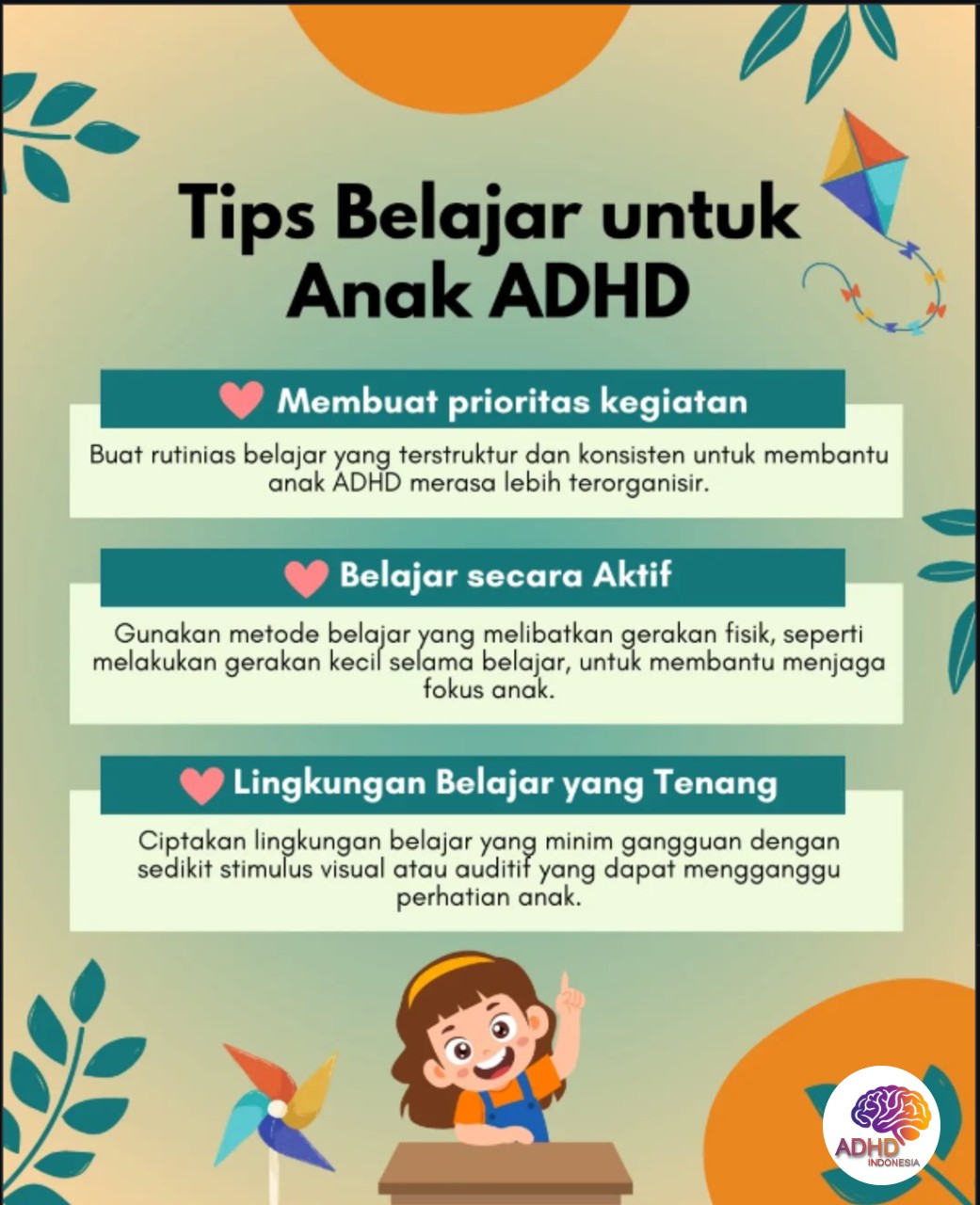 Strategi Belajar yang Cocok untuk Anak ADHD di Kabupaten Sumbawa Barat